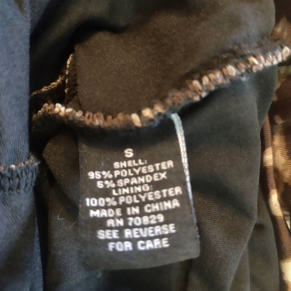 Rue 21 Strapless Animal Print woman's dress Size Small - Picture 5 of 5